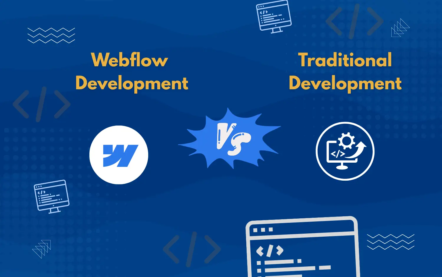 Webflow vs Traditional Development