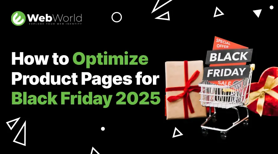 How to Optimize Product Pages for Black Friday 2025