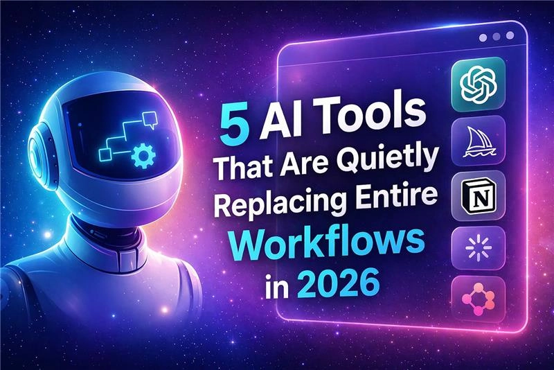 5 AI Tools That Are Quietly Replacing Entire Workflows in 2026