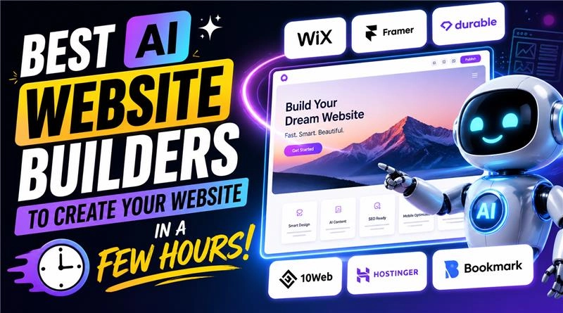 Best AI Website Builders to Create Your Website in a Few Hours