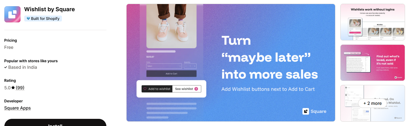 Wishlist by Square