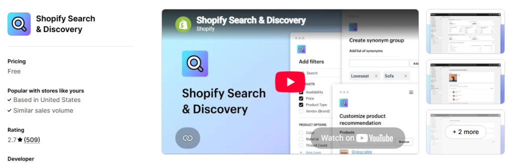 search & discovery